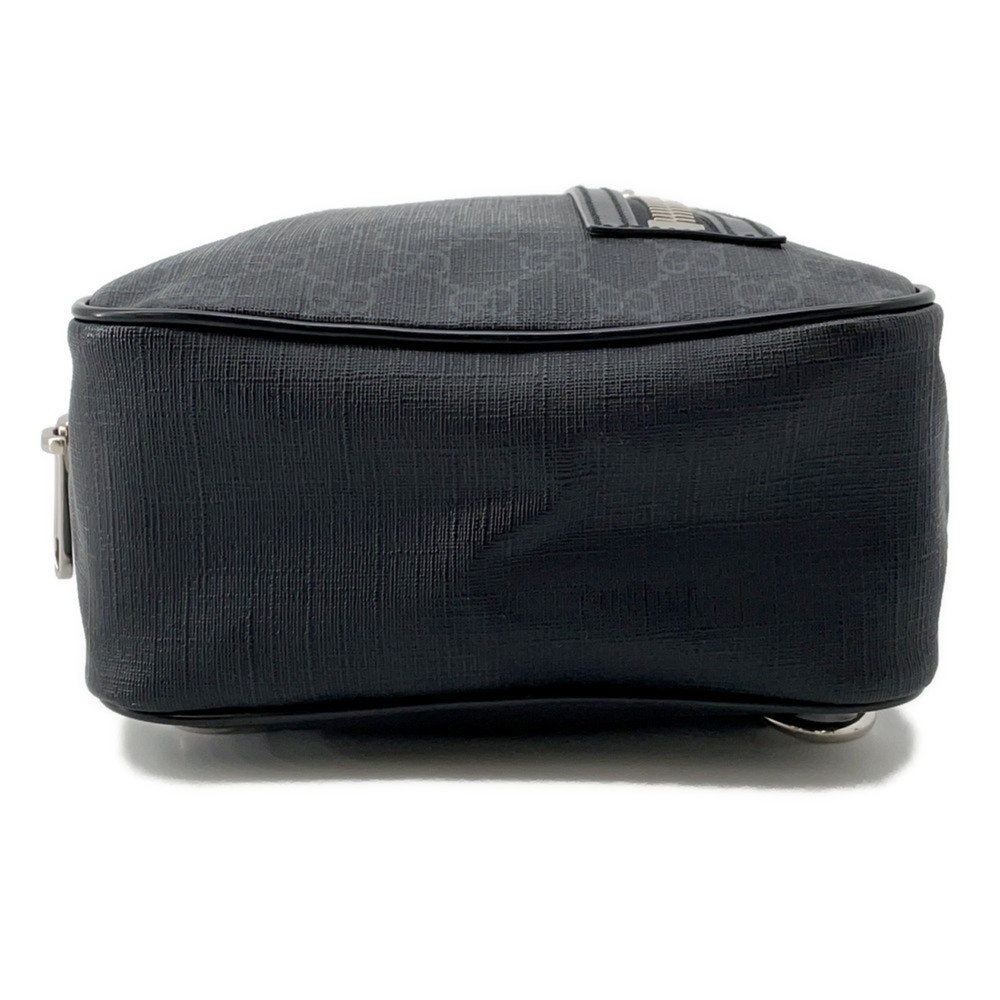 Gucci GG Supreme Sling Bag 478325 GUCCI Black Men's - Picture 4 of 14